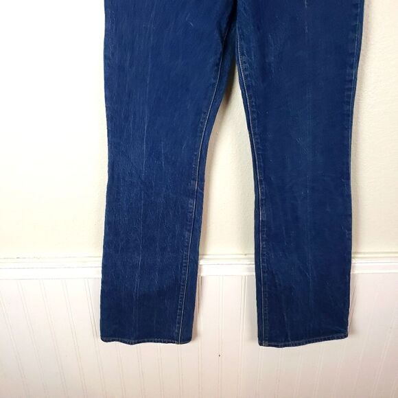 Levi Women's Ribcage Bootcut High-Rise Medium Denim Wash Jeans Size 26/Small - Picture 7 of 12